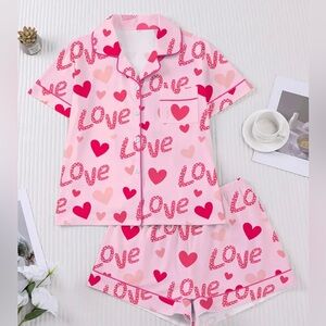 Valentine’s Day 2 pice Pajamas
